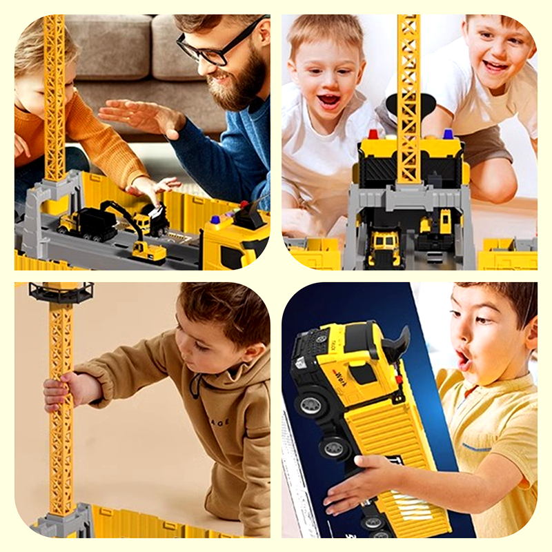 🚚🔥 Mega Set de Camiones para Niños – ¡Diversión Sin Fin! 👦✨ Envío GRATIS 📦