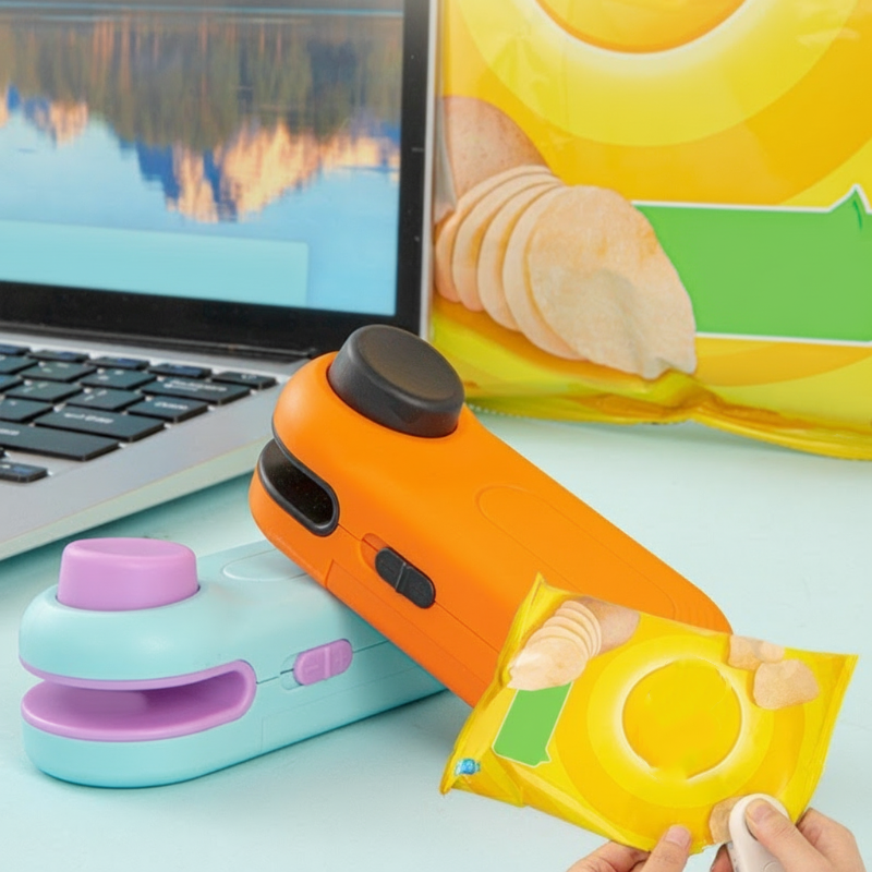 🔥✨ ¡50% DCTO! Selladora de Bolsas Inalámbrica con Imán – Mantén tus Alimentos Frescos, Hot Sale, ¡Compra Más y Ahorra Más! 🛒💖
