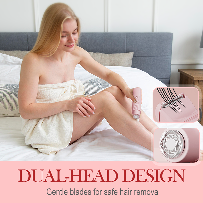 🔥✨ ¡50% OFF por Tiempo Limitado! Depiladora Eléctrica Portátil 2 en 1 con Dos Cabezales – Suave, Rápida y Sin Dolor 💖