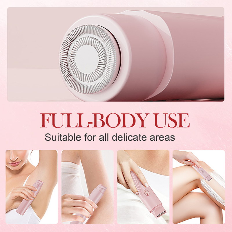 🔥✨ ¡50% OFF por Tiempo Limitado! Depiladora Eléctrica Portátil 2 en 1 con Dos Cabezales – Suave, Rápida y Sin Dolor 💖