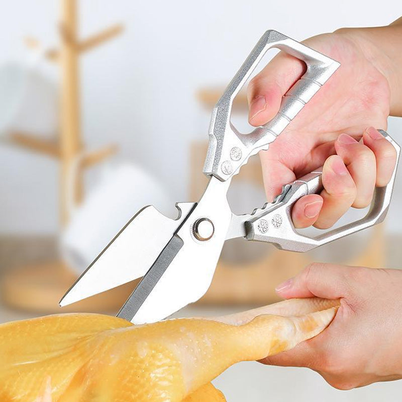 ✂️🍴 Tijeras de Cocina Multifuncionales – Cortan, Abren y Facilitan tu Preparación Diaria