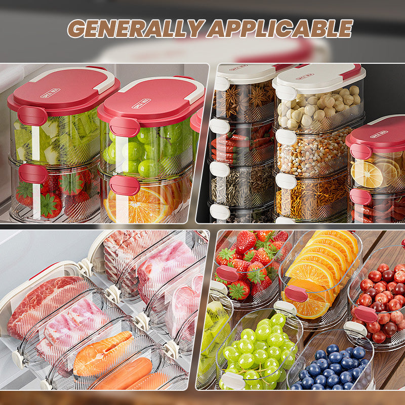 🧂✨ Organizador de Especias Sellado Multicapa – Mantén tus Especias Frescas y Organizadas con Estilo y Funcionalidad 🌿🍴