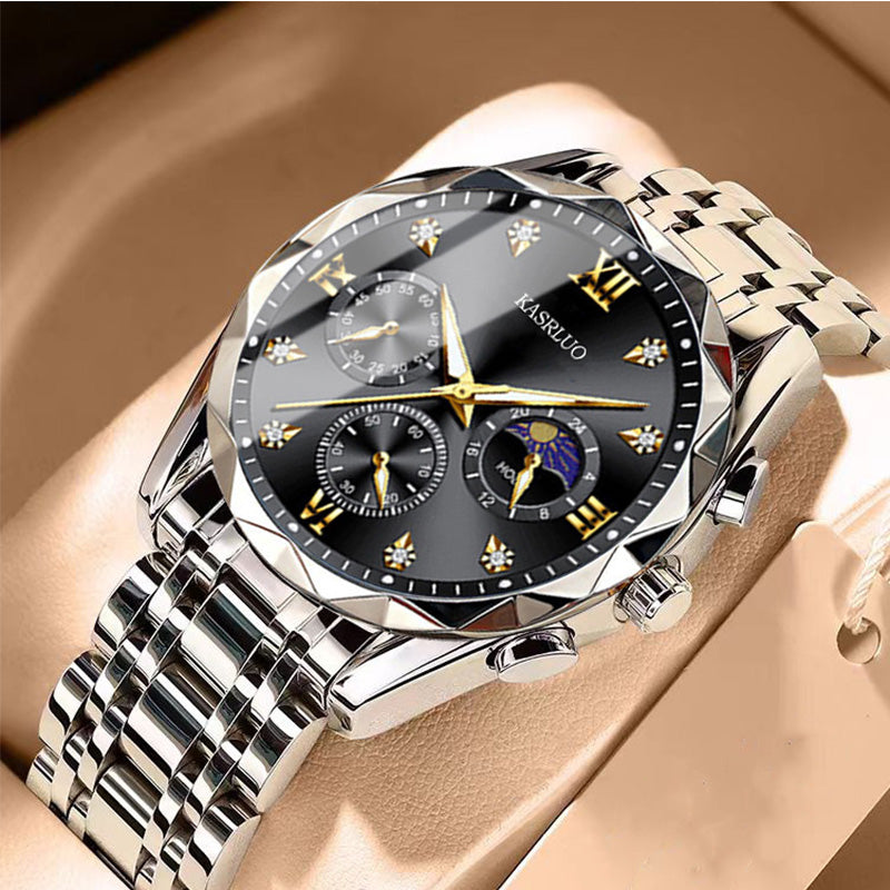 ⌚🔥 Reloj de Cuarzo para Hombre — Elegante, Resistente al Agua y Súper Duradero 💧💼