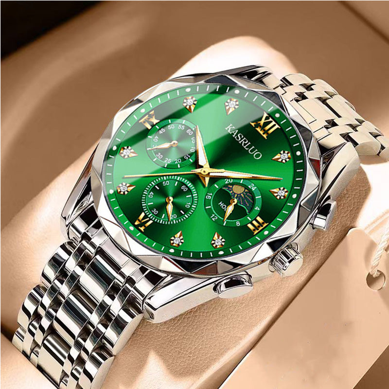 ⌚🔥 Reloj de Cuarzo para Hombre — Elegante, Resistente al Agua y Súper Duradero 💧💼