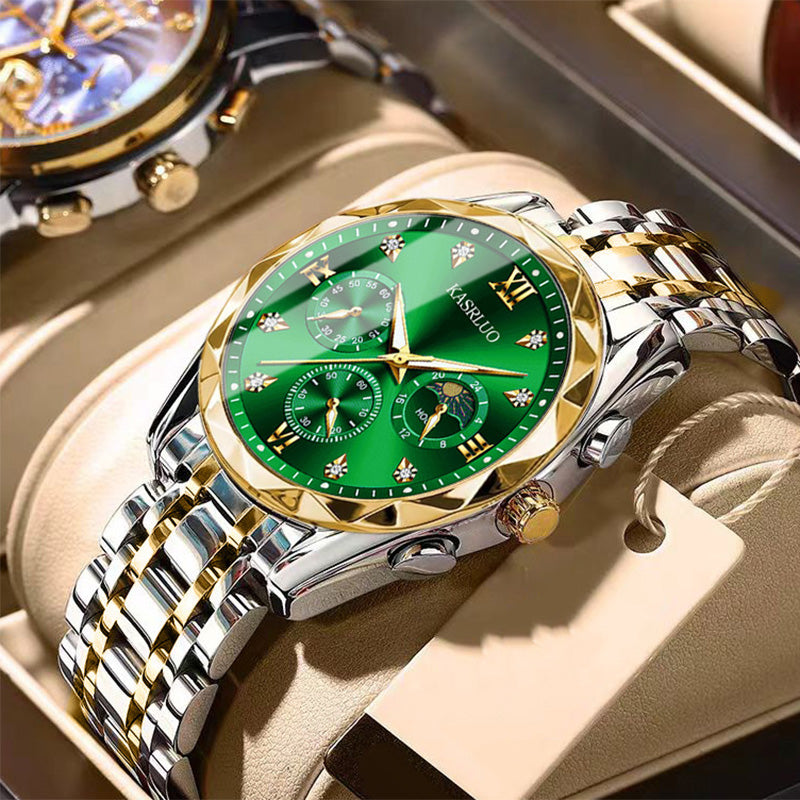⌚🔥 Reloj de Cuarzo para Hombre — Elegante, Resistente al Agua y Súper Duradero 💧💼