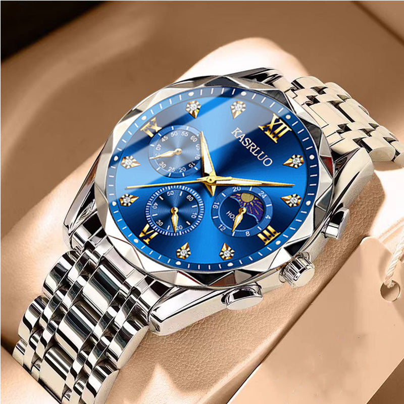 ⌚🔥 Reloj de Cuarzo para Hombre — Elegante, Resistente al Agua y Súper Duradero 💧💼