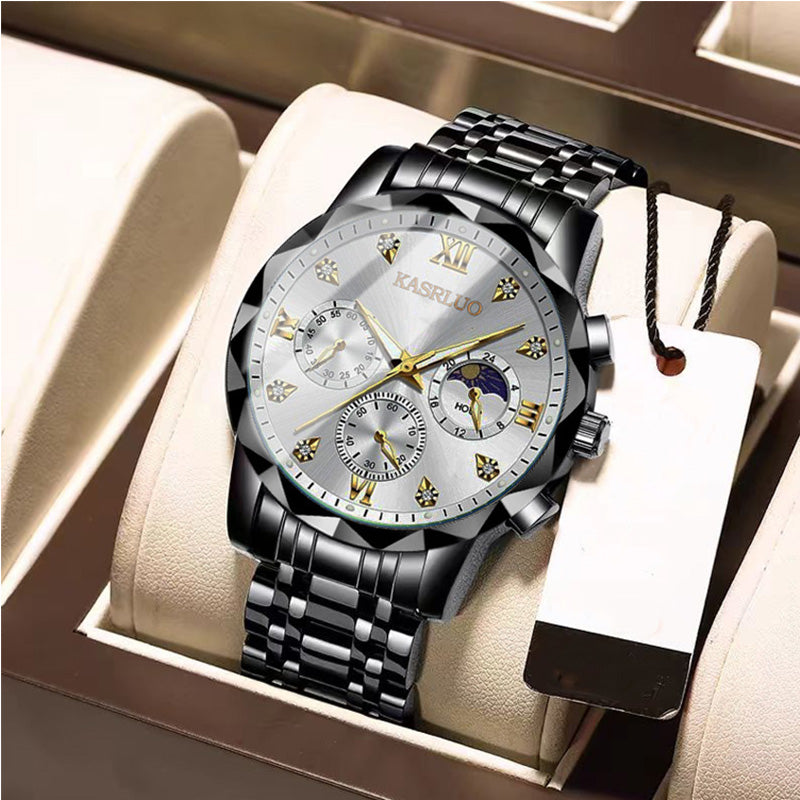 ⌚🔥 Reloj de Cuarzo para Hombre — Elegante, Resistente al Agua y Súper Duradero 💧💼