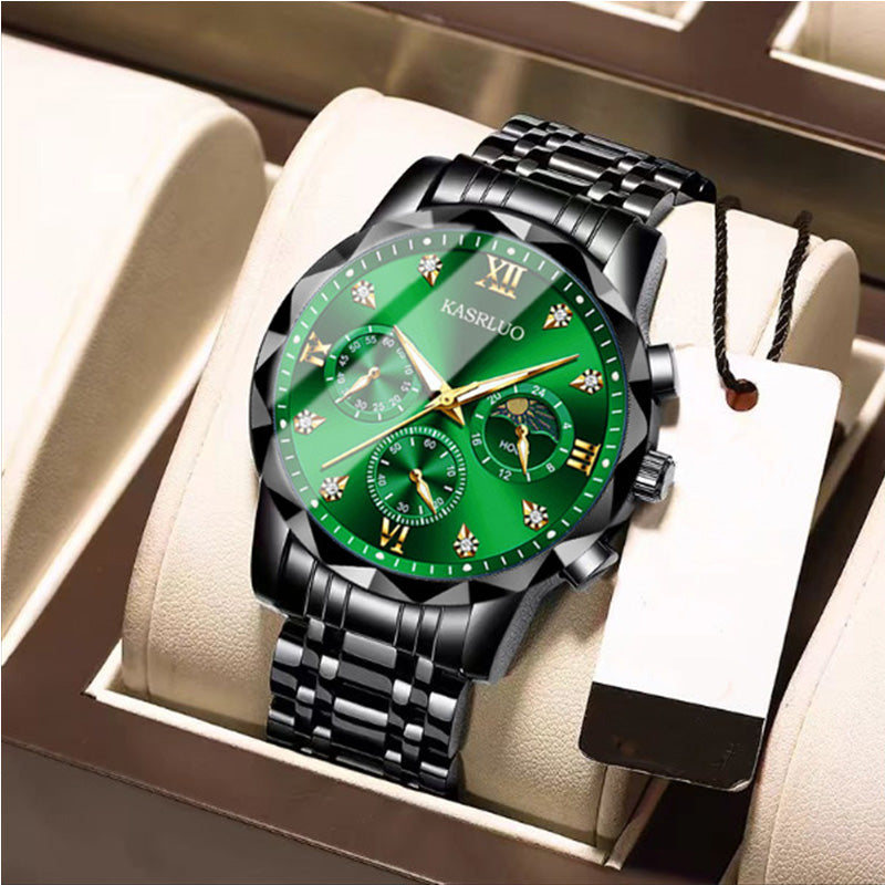 ⌚🔥 Reloj de Cuarzo para Hombre — Elegante, Resistente al Agua y Súper Duradero 💧💼