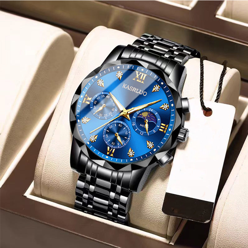 ⌚🔥 Reloj de Cuarzo para Hombre — Elegante, Resistente al Agua y Súper Duradero 💧💼