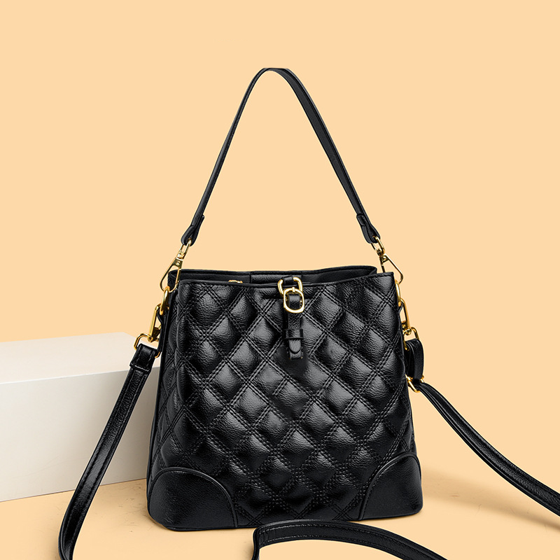 🌟✨ ¡Nuevo Modelo 2025! Bolsa Tipo Bucket Acolchada — Chic & Elegante para Ella 💖👜