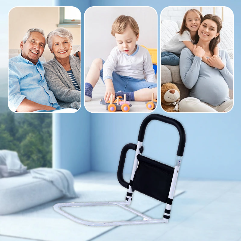⏰🔥 ¡Oferta Especial 50% OFF! 🛏️ Barandal de Cabecera – Seguridad y Apoyo Extra para Ancianos y Embarazadas 🚼👵✨
