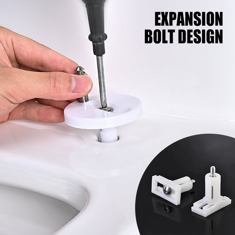 🔥 50% DE DESCUENTO 🔥 Tornillos de Fijación Universales para Asientos de Inodoro 🚽🔩 | Instalación Rápida, Ajuste Seguro y Alta Durabilidad 💪