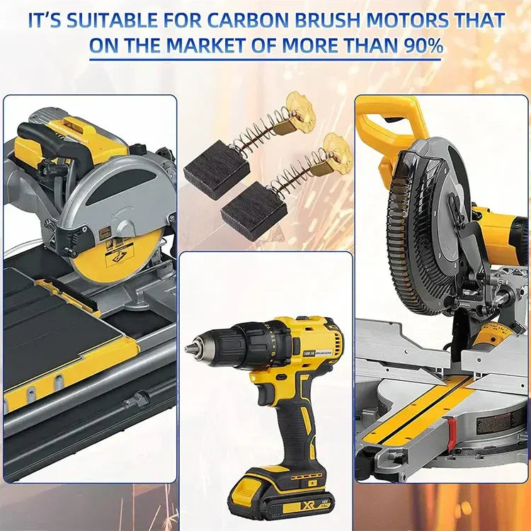 🔧⚙️ 50% OFF — Juego de Escobillas de Carbón Compatibles para Herramientas | ¡Ahorra Más Comprando Más! 💸💥