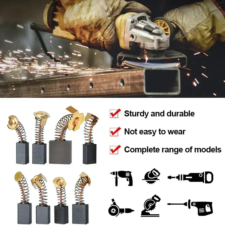 🔧⚙️ 50% OFF — Juego de Escobillas de Carbón Compatibles para Herramientas | ¡Ahorra Más Comprando Más! 💸💥