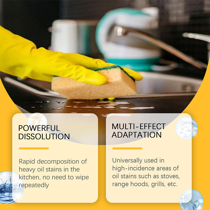 🔥 ¡50 % DE DESCUENTO! 🌟 Spray desengrasante para cocina: ¡limpieza potente y rápida para tu cocina! 🧼💪