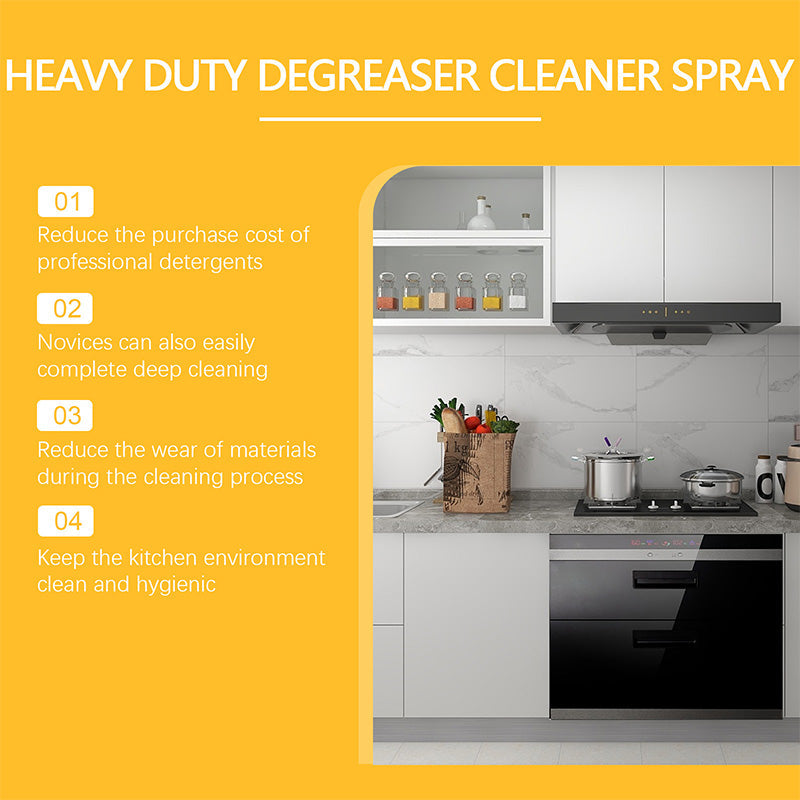 🔥 ¡50 % DE DESCUENTO! 🌟 Spray desengrasante para cocina: ¡limpieza potente y rápida para tu cocina! 🧼💪