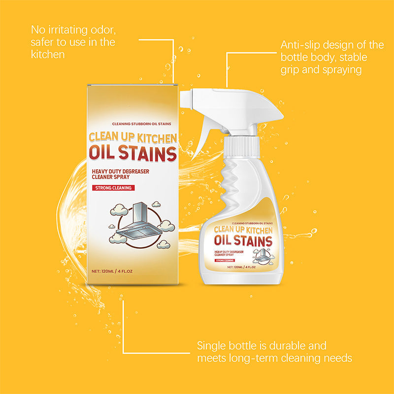 🔥 ¡50 % DE DESCUENTO! 🌟 Spray desengrasante para cocina: ¡limpieza potente y rápida para tu cocina! 🧼💪