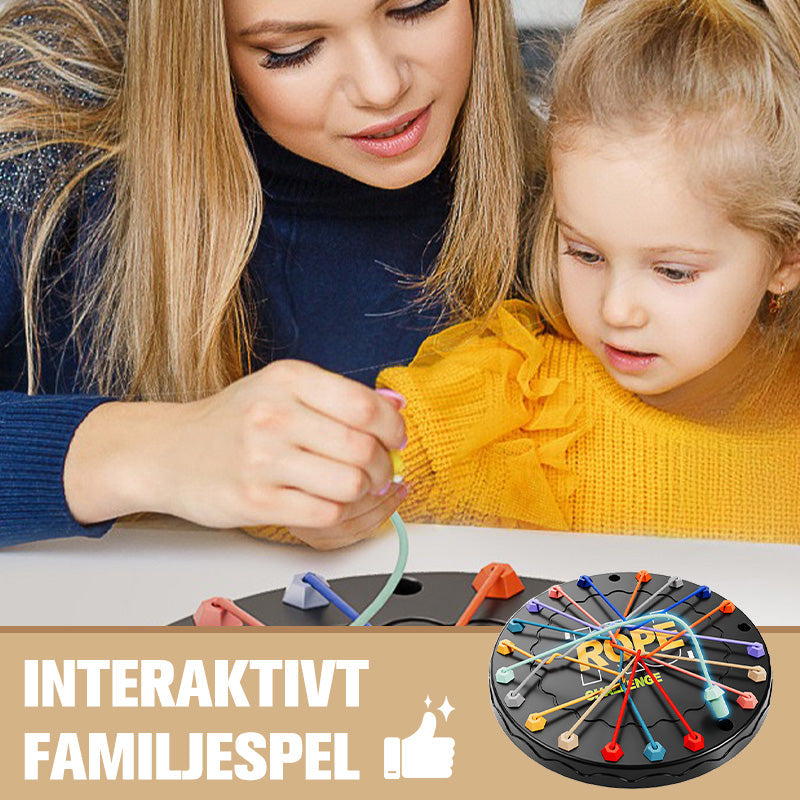 🧠🔗 ¡50% OFF + Compra 2 y Lleva 1 Gratis! Juguete de Desafío con Cuerda – Rompecabezas Mental para Niños y Adultos