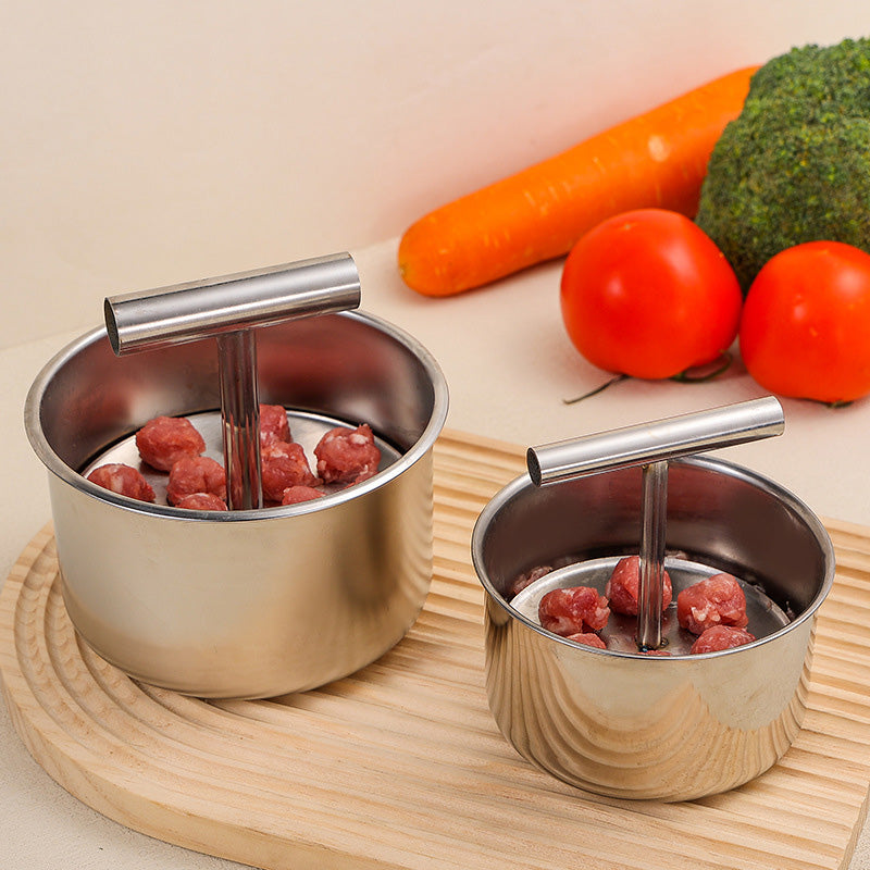 🍽️✨ Máquina para Hacer Albóndigas de Acero Inoxidable – Fácil, Rápida y Sin Desorden 👩‍🍳💪