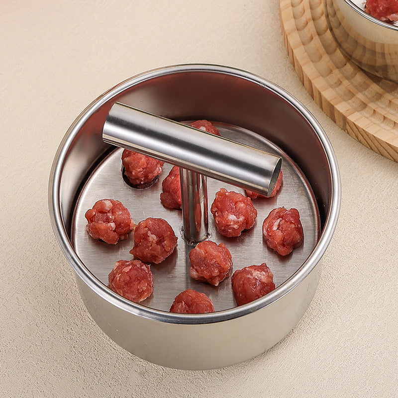 🍽️✨ Máquina para Hacer Albóndigas de Acero Inoxidable – Fácil, Rápida y Sin Desorden 👩‍🍳💪