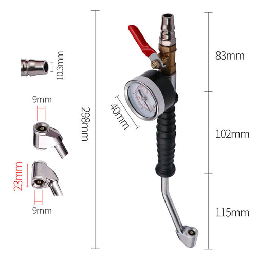 ⏰ ¡Oferta Limitada 50% OFF! 🔥 Inflador de Neumáticos Resistente con Manómetro – Rápido, Seguro y Fácil de Usar 🚗💨✨