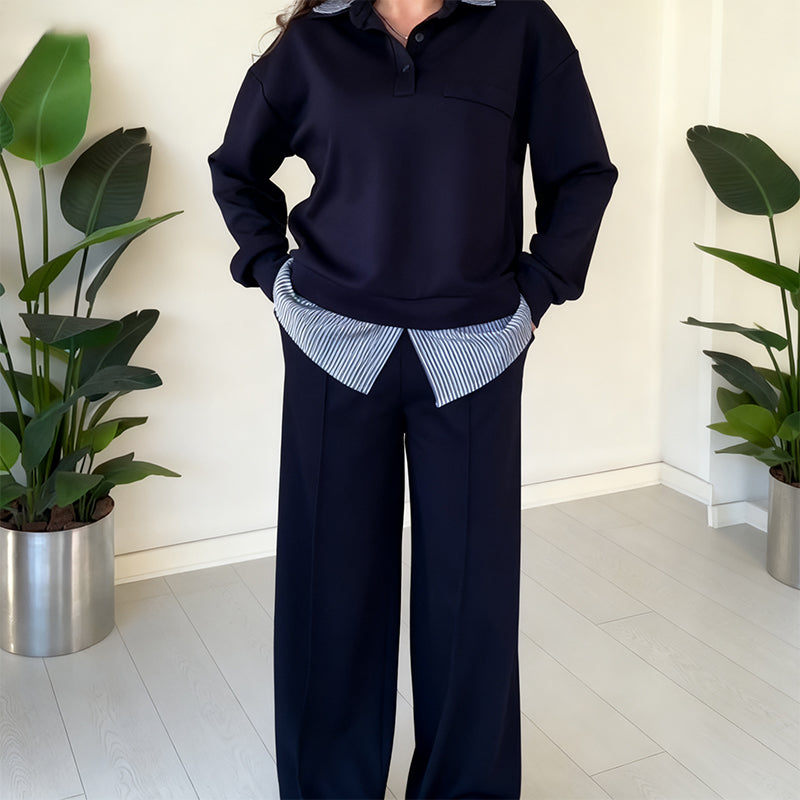 👚👖 Conjunto Casual de Mujer – Top y Pantalón   Comodidad y Estilo en Uno ✨💃