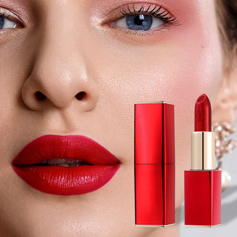 💄✨ Pintalabios Hidratante con Purpurina que Cambia de Color Brillo Mágico • Hidratación Profunda • Tono Único al Instante 🌈💋