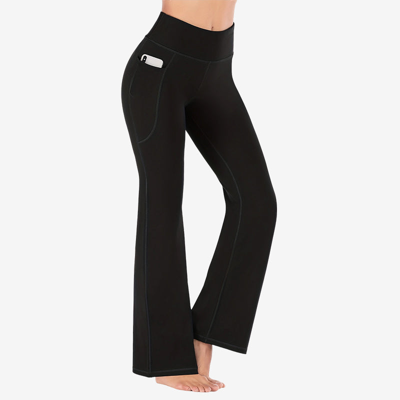 🔥 ¡50% DE DESCUENTO! ✨ Leggings Acampanados Ultra Sculpt con Control de Barriga y Cintura Alta – Estilo y Comodidad Todo el Día 💖👖