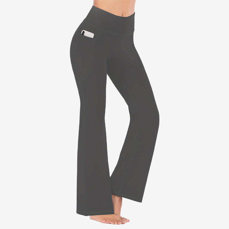 🔥 ¡50% DE DESCUENTO! ✨ Leggings Acampanados Ultra Sculpt con Control de Barriga y Cintura Alta – Estilo y Comodidad Todo el Día 💖👖