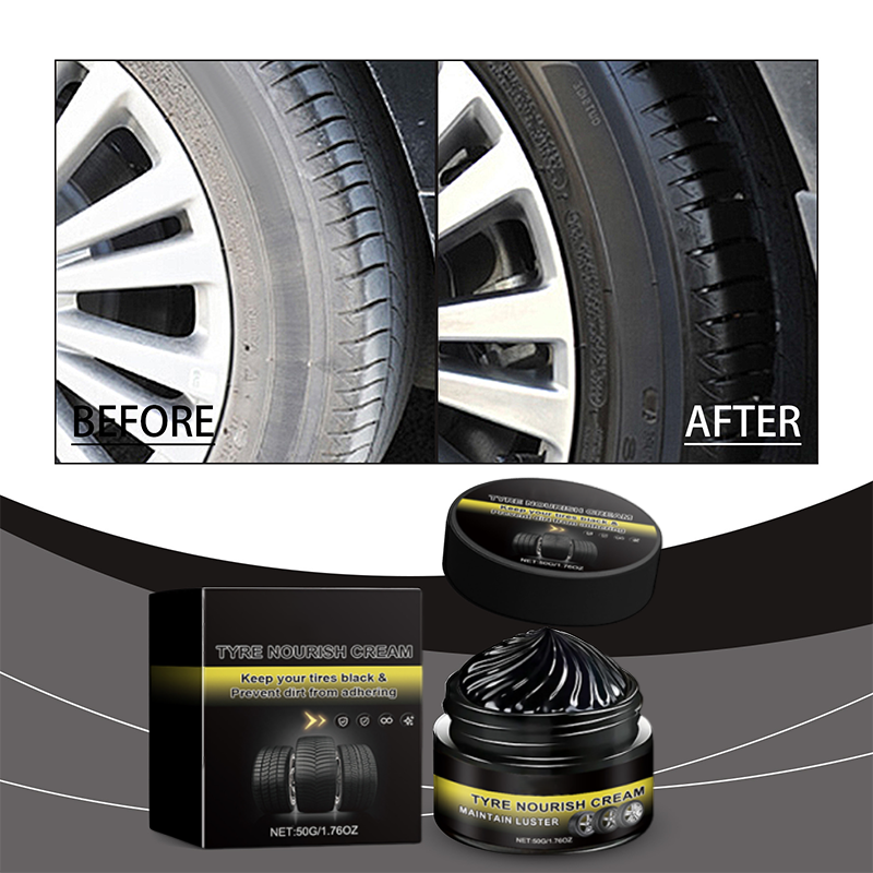 ⏰ ¡Oferta Limitada 50% OFF! ✨ Cera para Neumáticos – Restaura el Brillo Negro, Protege contra Rayos UV y Repele la Suciedad 🚗💨 Fácil y Rápido