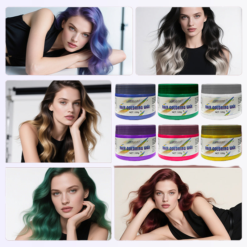 📢📢¡¡¡50 % de descuento!!!✨Cera temporal para teñir el cabello