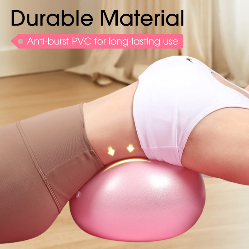 🔥 ¡50% DE DESCUENTO! 🏋️‍♀️✨ Pelota de Pilates Antiexplosión de 9” con Bomba Incluida Compacta, resistente y perfecta para entrenar en casa o llevar a cualquier lugar 💪👜 Ideal para tonificar, fortalecer y mejorar tu equilibrio.