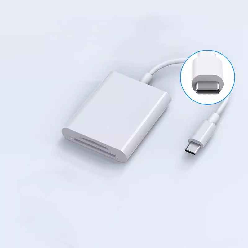 🔌 Lector para Android con Adaptador USB-C Doble – Carga Rápida y Transferencia de Datos Eficiente ⚡📱