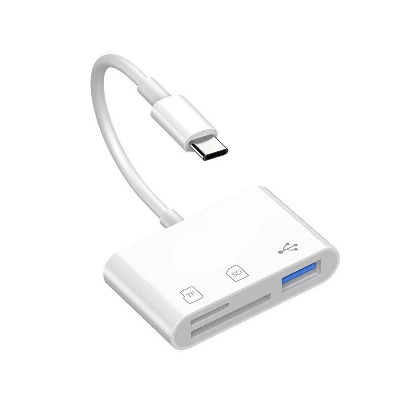 🔌 Lector para Android con Adaptador USB-C Doble – Carga Rápida y Transferencia de Datos Eficiente ⚡📱
