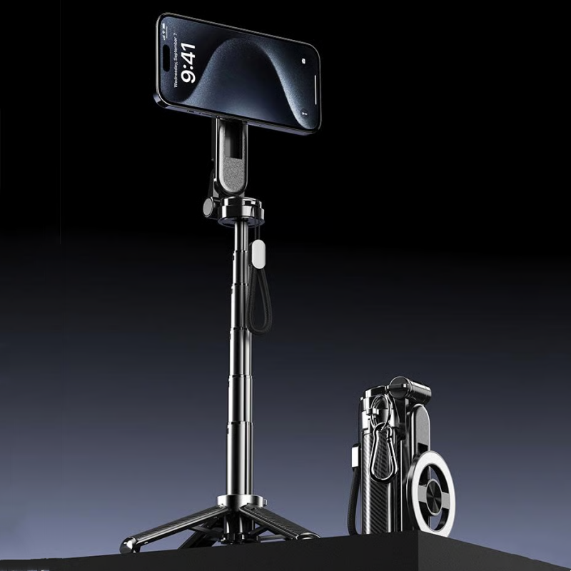 🔥 ¡50% DE DESCUENTO! 🔥 Palo de Selfie Magnético 4 en 1 Multifuncional 📸✨ Rotación 360°, Estable y Portátil – Ideal para Fotos, Videos y Vlogs 🎥🤳