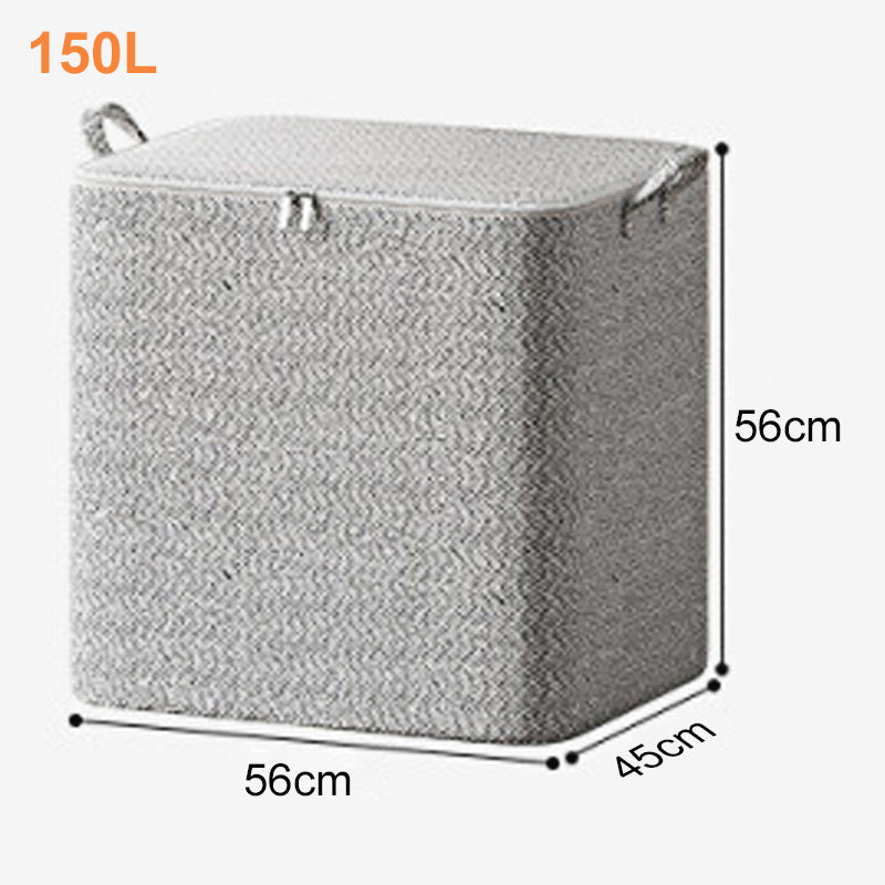 📦✨ Caja Organizadora Extragrande con Tapa – Perfecta para Almacenar Ropa, Mantas y Ropa de Cama 🛏️💖