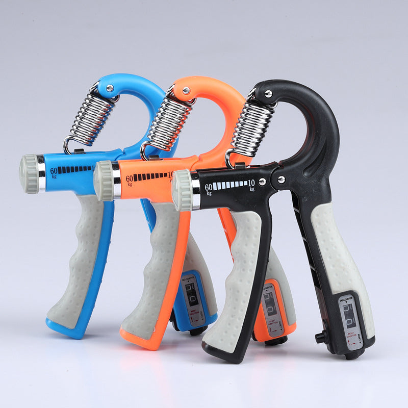 💪🔥 Entrenador de Fuerza de Agarre Ajustable con Contador Integrado ✨ 📊 Controla tu progreso | ⚙️ Resistencia regulable | 🖐️ Mejora fuerza y potencia de la mano | 🚀 Compacto y eficaz