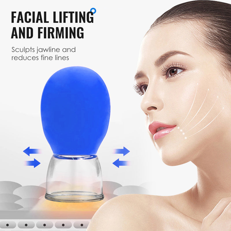 🔥💆‍♀️ ¡50% OFF por Tiempo Limitado! Ventosas para Masaje de Vidrio y Silicona – Relajación Profunda en Casa ✨