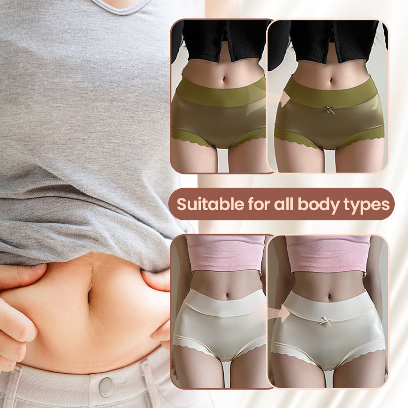 🔥 ¡50% OFF! Panties de Satén Premium Antibacteriales y Absorbentes – Suaves, Cómodos y Transpirables ✨