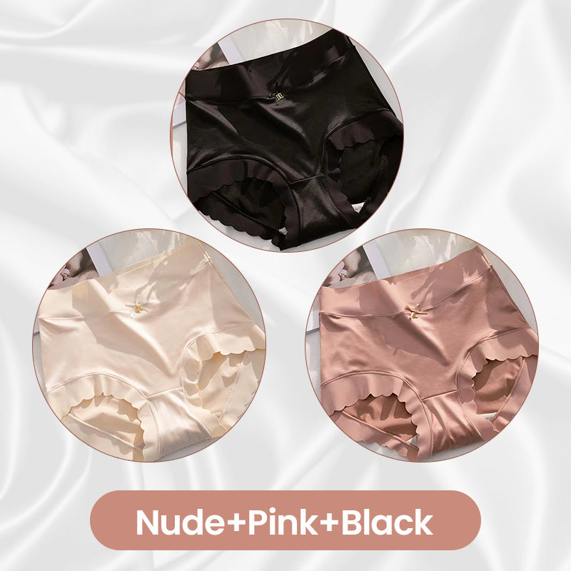 🔥 ¡50% OFF! Panties de Satén Premium Antibacteriales y Absorbentes – Suaves, Cómodos y Transpirables ✨