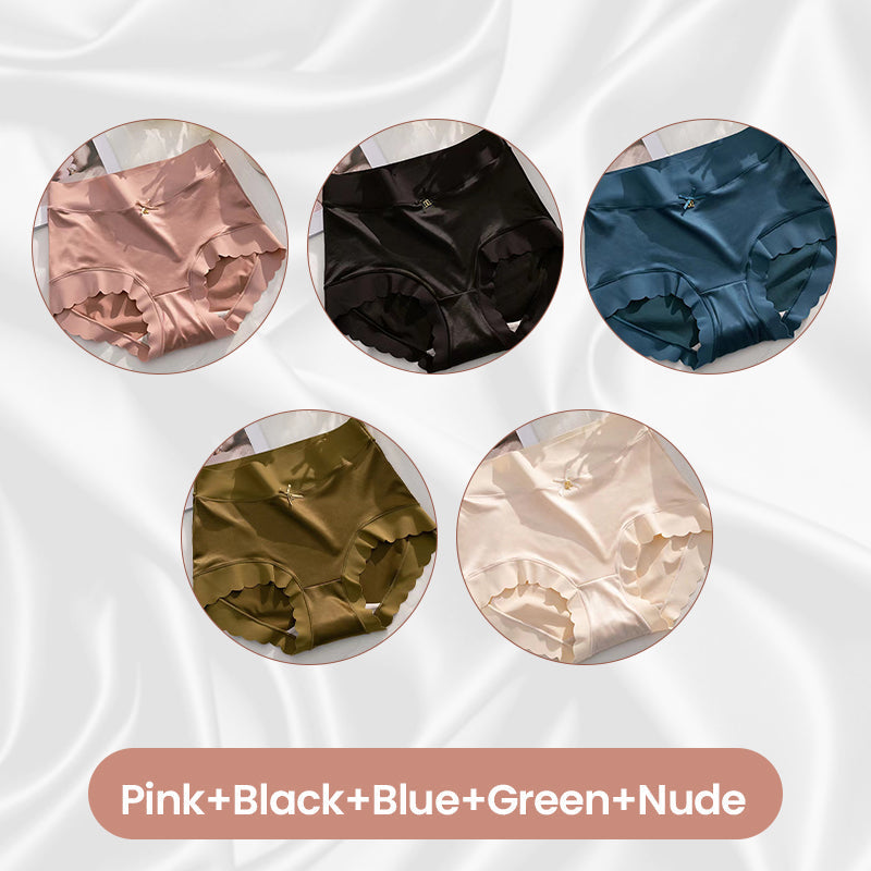 🔥 ¡50% OFF! Panties de Satén Premium Antibacteriales y Absorbentes – Suaves, Cómodos y Transpirables ✨