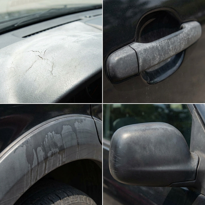 Recubrimiento cristalino de piezas de plástico con esponja