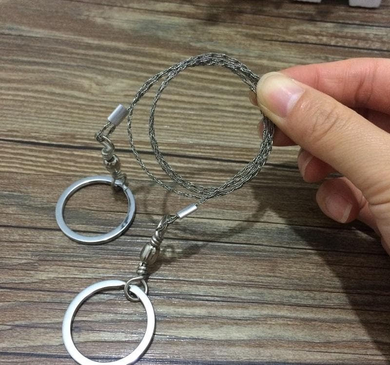 🔥Compre 3 y llévese 5 gratis🔥Sierra de alambre de acero inoxidable para equipo de supervivencia