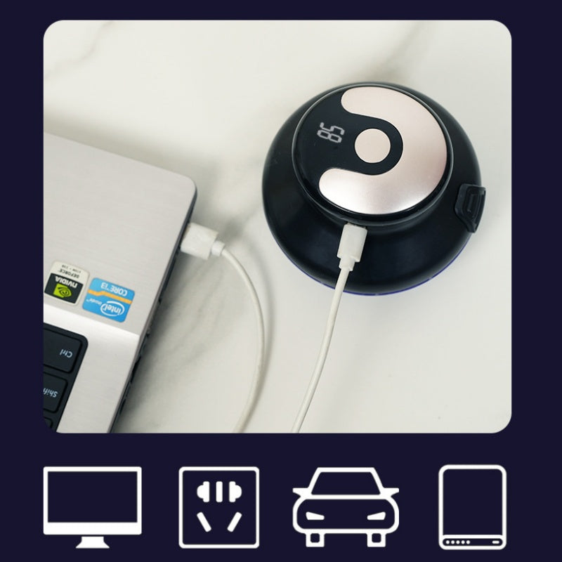⏰ ¡Oferta Limitada 50% OFF! 💇‍♂️ Cortapelo Eléctrico Circular con Pantalla LED – Corte Preciso y Fácil en Casa 🏠✨