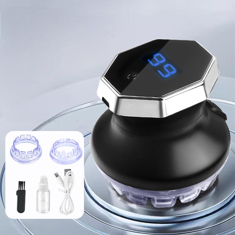 ⏰ ¡Oferta Limitada 50% OFF! 💇‍♂️ Cortapelo Eléctrico Circular con Pantalla LED – Corte Preciso y Fácil en Casa 🏠✨