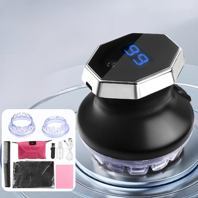 ⏰ ¡Oferta Limitada 50% OFF! 💇‍♂️ Cortapelo Eléctrico Circular con Pantalla LED – Corte Preciso y Fácil en Casa 🏠✨