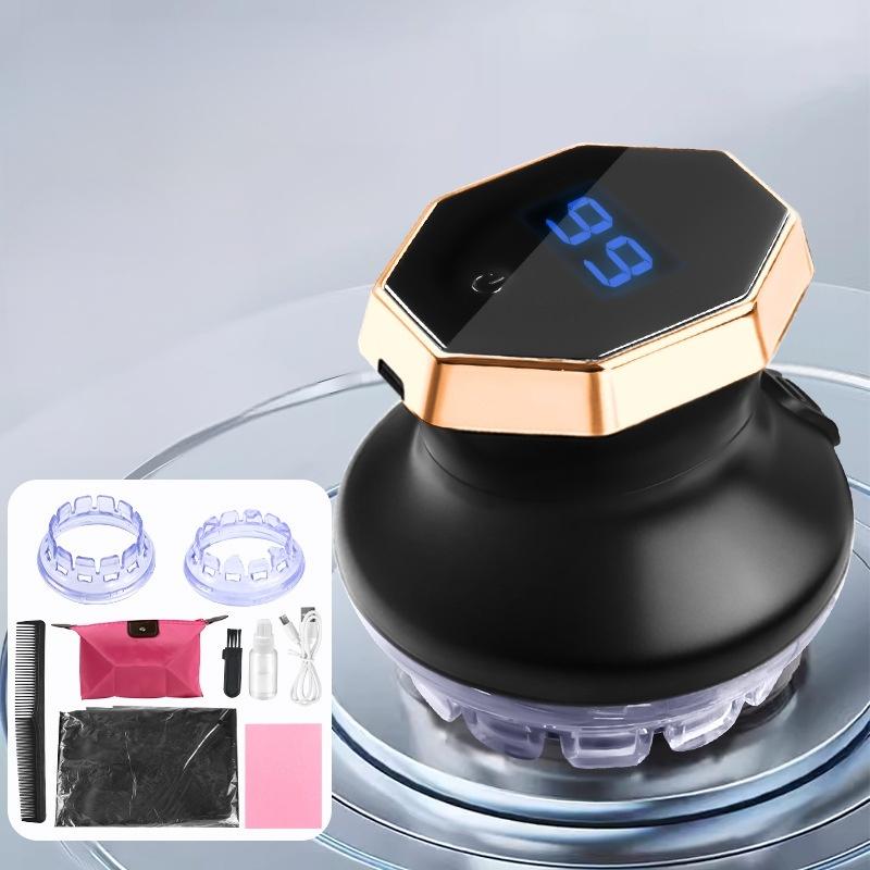 ⏰ ¡Oferta Limitada 50% OFF! 💇‍♂️ Cortapelo Eléctrico Circular con Pantalla LED – Corte Preciso y Fácil en Casa 🏠✨