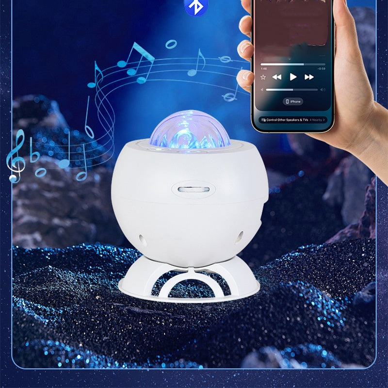 🌟🎶 Proyector de Estrellas Aurora con Altavoz Bluetooth – Crea un Ambiente Mágico con Luz y Sonido en tu Hogar ✨🔊