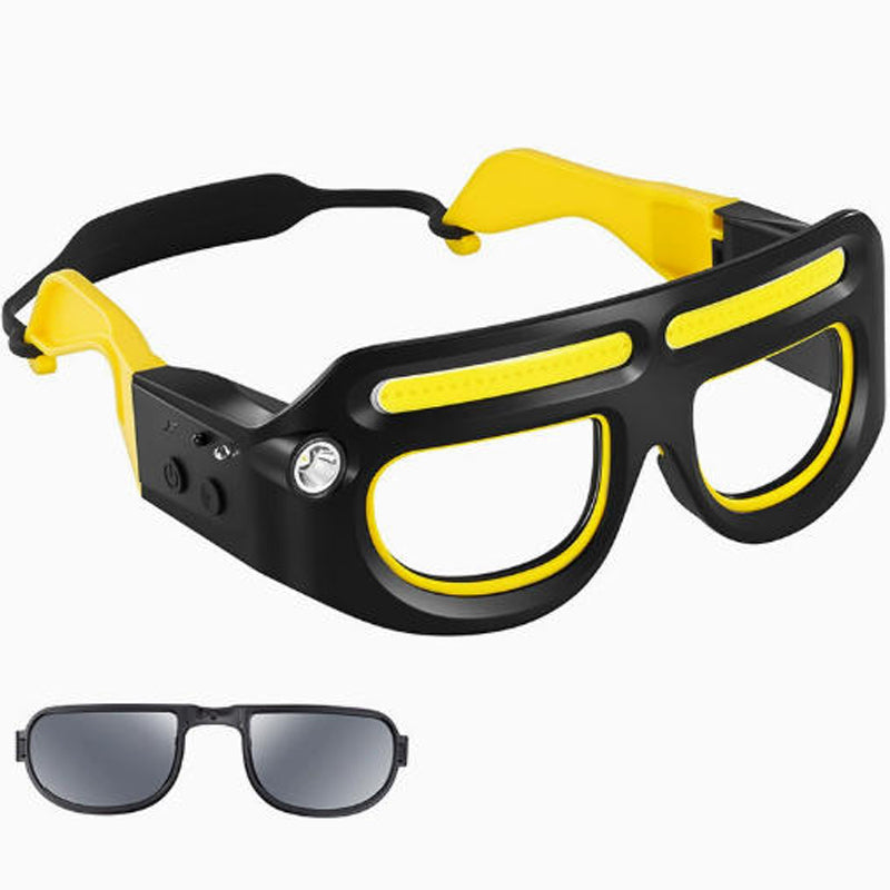 🛡️🔦 Gafas de Protección con Luz LED – Seguridad y Visión Precisa para Todo Tipo de Trabajo ✨