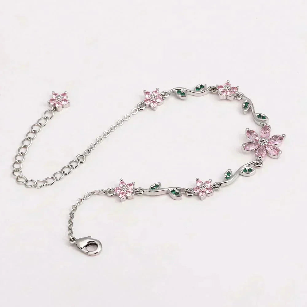 📢📢50% DE DESCUENTO! 🔥NOVEDAD 2026🔥 – Pulsera floral (Joya y regalo ideal)